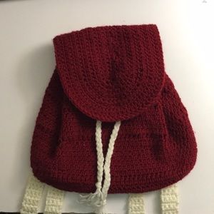 New Original Crochet backbag